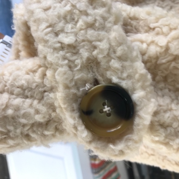 Free People So Soft Faux Shearling Teddy Coat, large - Picture 6 of 8